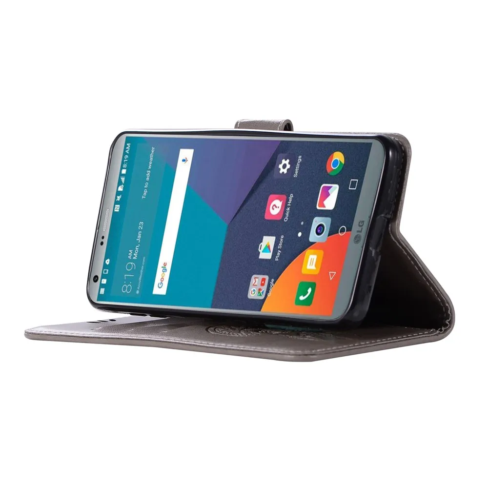 Мода Ловца снов Сова скороговоркой чехол для LG G6 бумажник телефон Stylo 3 Coque кожа