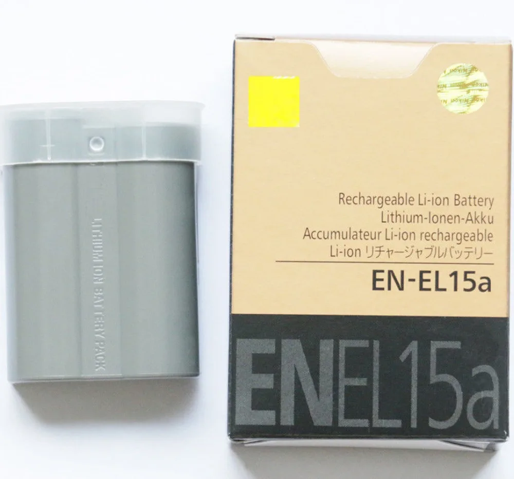 EN-EL15A ENEL15A RU EL15A Батарея для Nikon D850 D7000 D600 D810 D750 D610 D7500 D7200 MH-25 MB-D15 EN-EL15 | Электроника