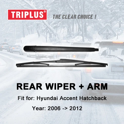 Rear Wiper Arm with Blade for Hyundai Accent Hatchback (2006-2012) 1pc 14&quot 350mm &amp Blades | Автомобили и мотоциклы
