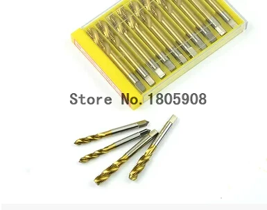

Free Shipping M12*1.75 10pcs HSS thread tap special stainless steel wire tapping ,Thread Tap