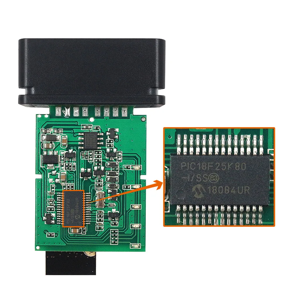 100% реальные ELM 327 Wi Fi 1 5 PIC18F25K80 читатель Кода OBDII Elm327 оборудования V1.5 Obd2
