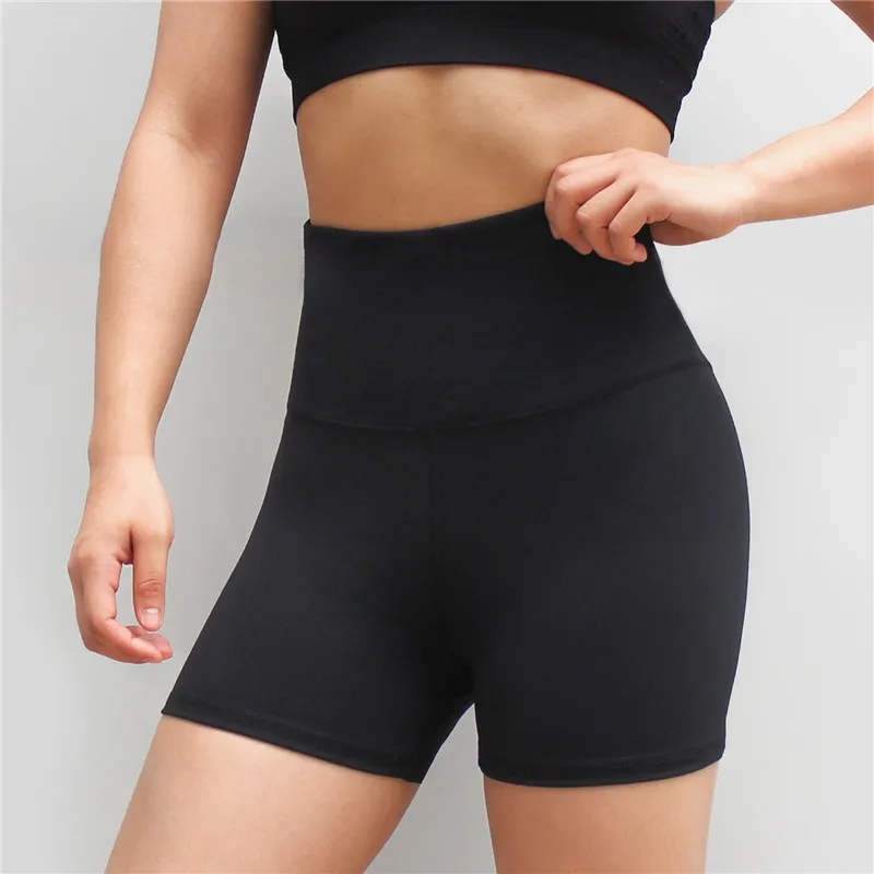 

HOT SALE Black Sport Yoga Women's Sports High Waist Shorts Leggings Fitness Women Yoga Training Running Sportswear Women