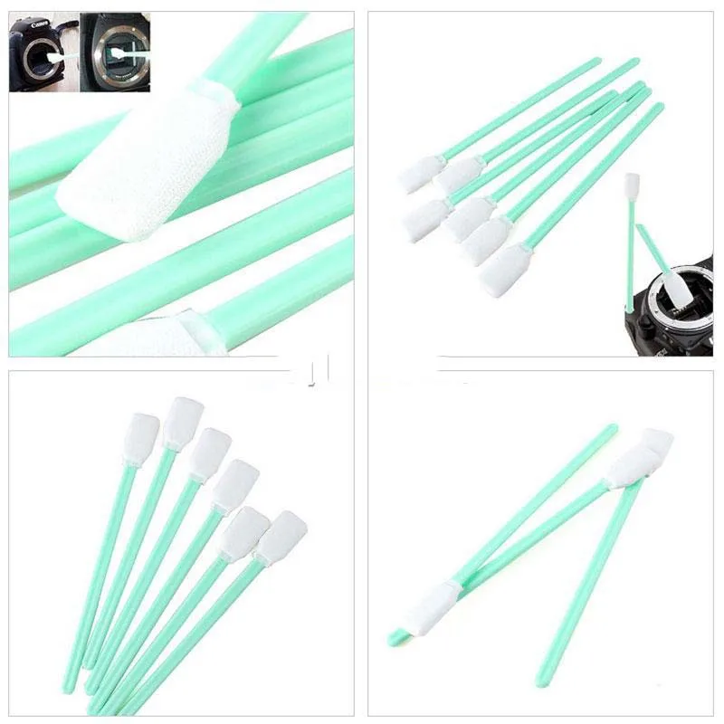 DealBox Approving! Durable 6x Dry Sensor Cleaning Kit for CMOS CCD Cleaner Swab Camera DSLR Practical! |