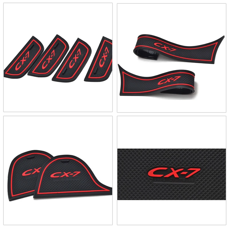 16 шт. Нескользящие Коврики для дверей MAZDA аксессуары автомобиля | Автомобили и