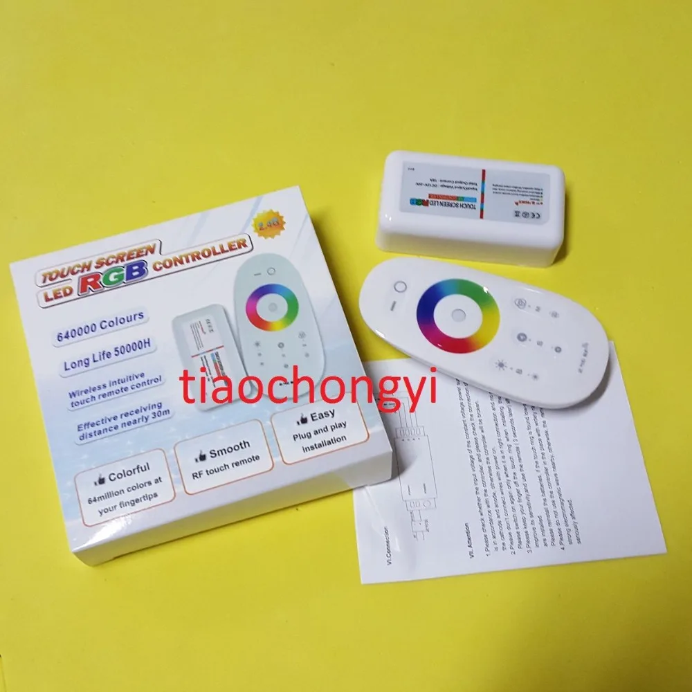 2 4G радиочастотный беспроводной сенсорный экран светодиодный дистанционное