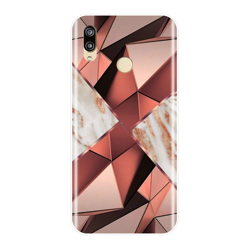 Мраморная задняя крышка для Huawei P9 Lite Mini P10 P Smart Plus P20 Pro мягкий силиконовый чехол