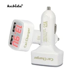 Автомобильное зарядное устройство kebidu с 2 USB-портами, 5 В, 3,1 А