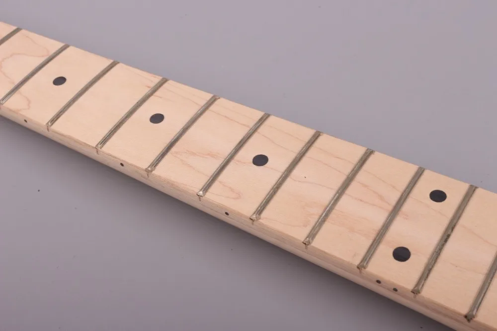 Yinfente, электрическая гитара, шейка, 22 лада, весло, головка, клен, гриф, Strat telecaster, электрогитара, шея 25,5 дюймов