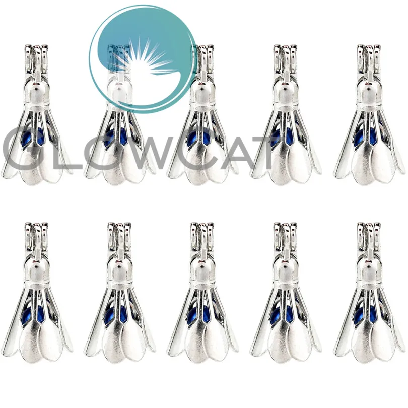 10x K880 Sports Badminton Beads Cage Pendant Perfume Essential Oil Diffuser Pearl Locket Jewelry Making | Украшения и аксессуары