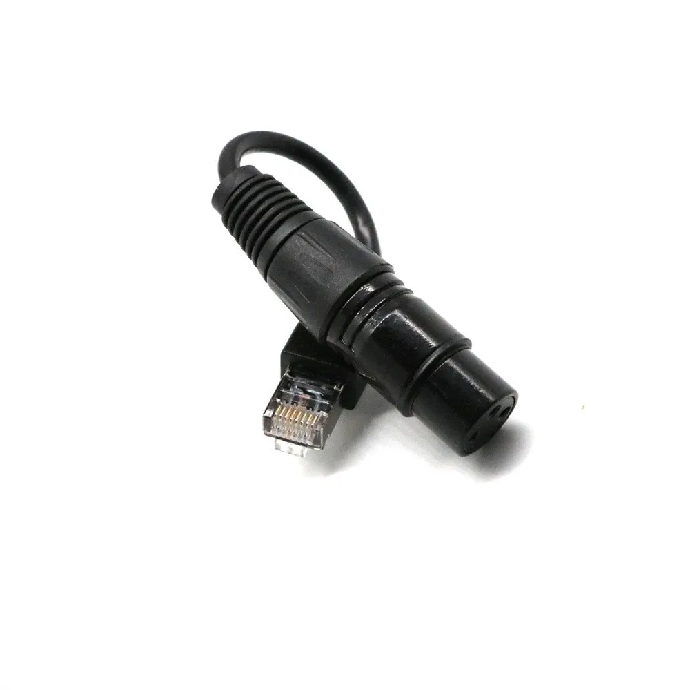 Сетевой адаптер 15 см XLR с 3 контактным разъемом Мама на папа RJ45|Компьютерные