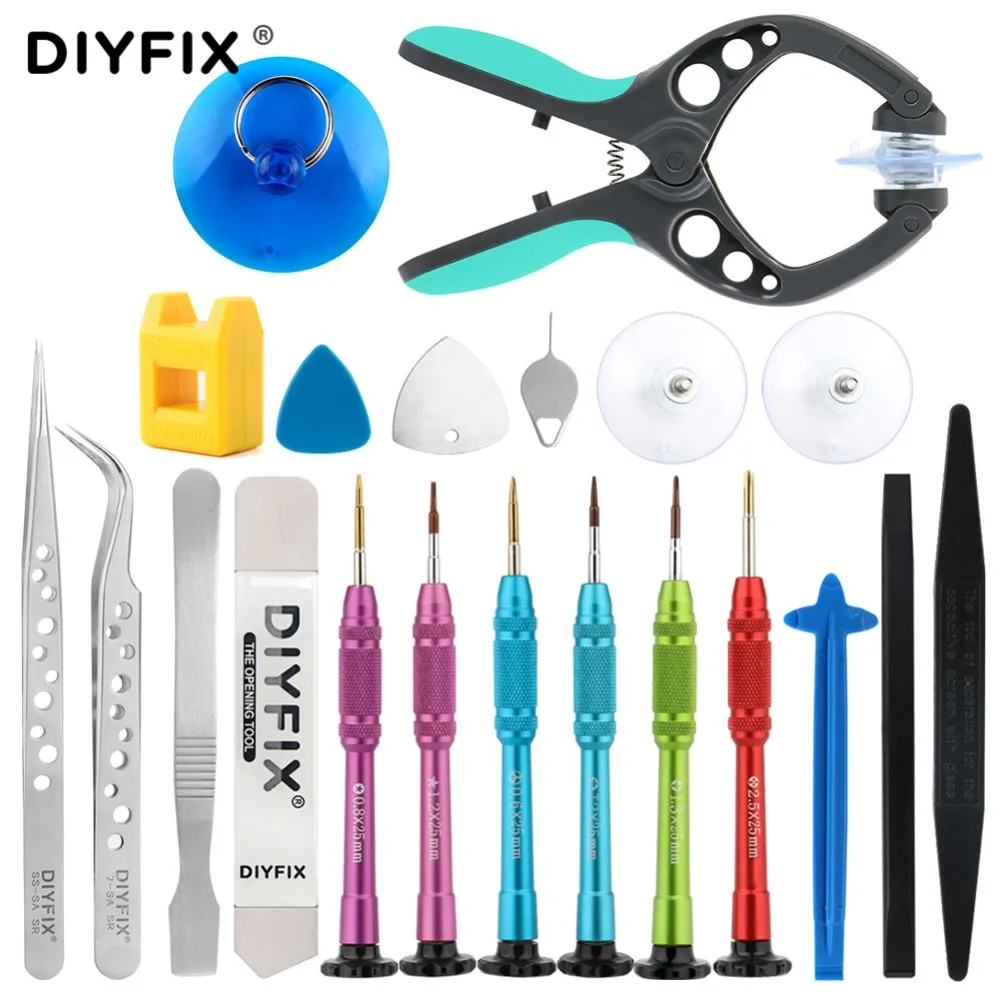 Инструменты для ремонта отвертки и пинцета DIYFIX набор инструментов разборки iPhone