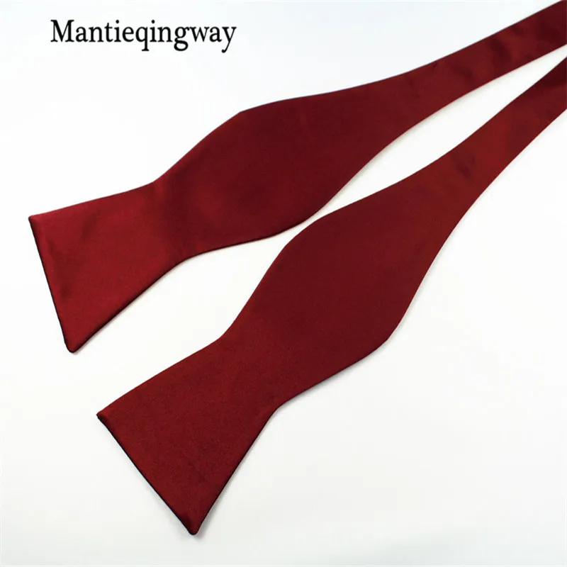 Mantieqingway Новый бренд галстук Для женщин мужчин S Лук Галстуки одноцветное Цвет