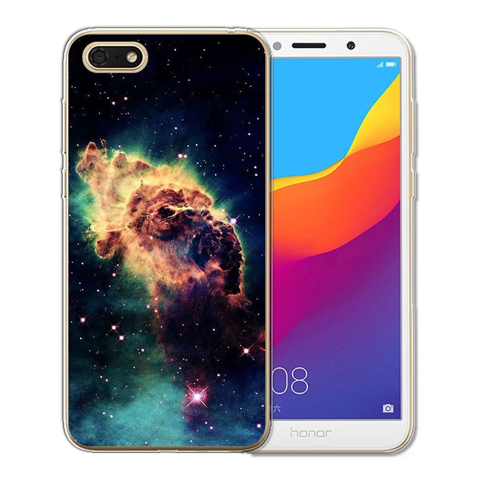 Чехол для телефона с изображением звездного неба чехол Huawei P8 P9 P10 P20 Smart Lite Plus Pro nova