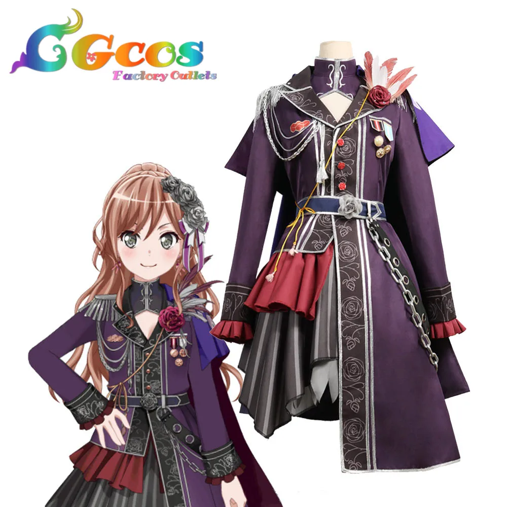 Бесплатная доставка Косплей Костюм BanG Dream Roselia 3th live Lisa Imai Униформа Хэллоуин