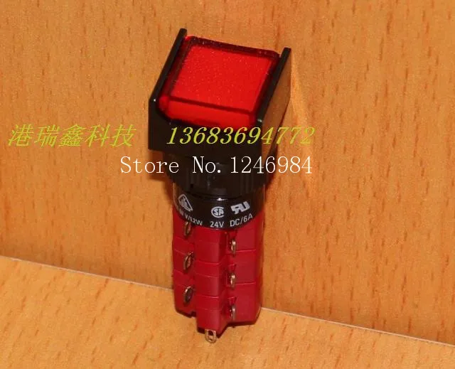 [SA]M16 Кнопка сброса без блокировки DECA Taiwan Progressive Alliance square D16LMS2 3AB с тремя кнопками jog
