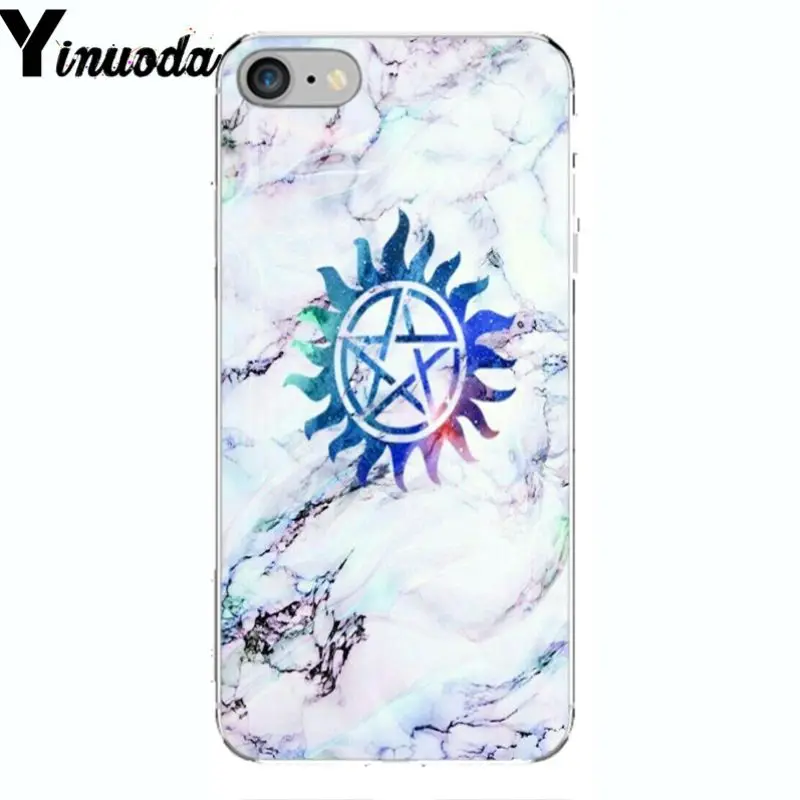 Yinuoda ТВ Шоу логотип Supernatural дизайн красочные милые аксессуары для телефонов Чехол