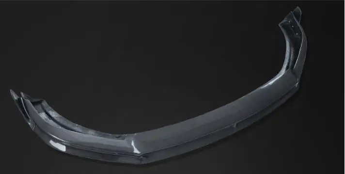 Front Lip УГЛЕРОДНЫЙ Finber передний губ и задний бампер диффузор и Багажник крыло спойлер для 18 19 Infiniti QX50 - Color: Front Lip
