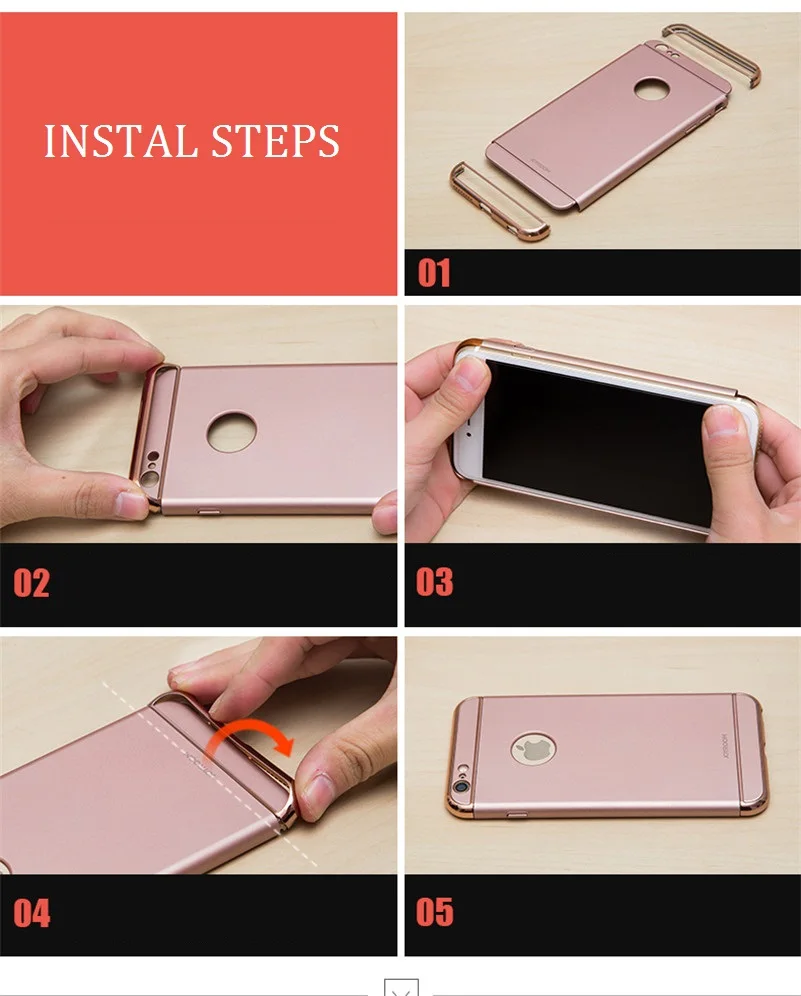 Роскошные 3in1 телефон чехол для OPPO R9 r9s r9plus покрытие Матовая Жесткий Корпус A59 a59s A33