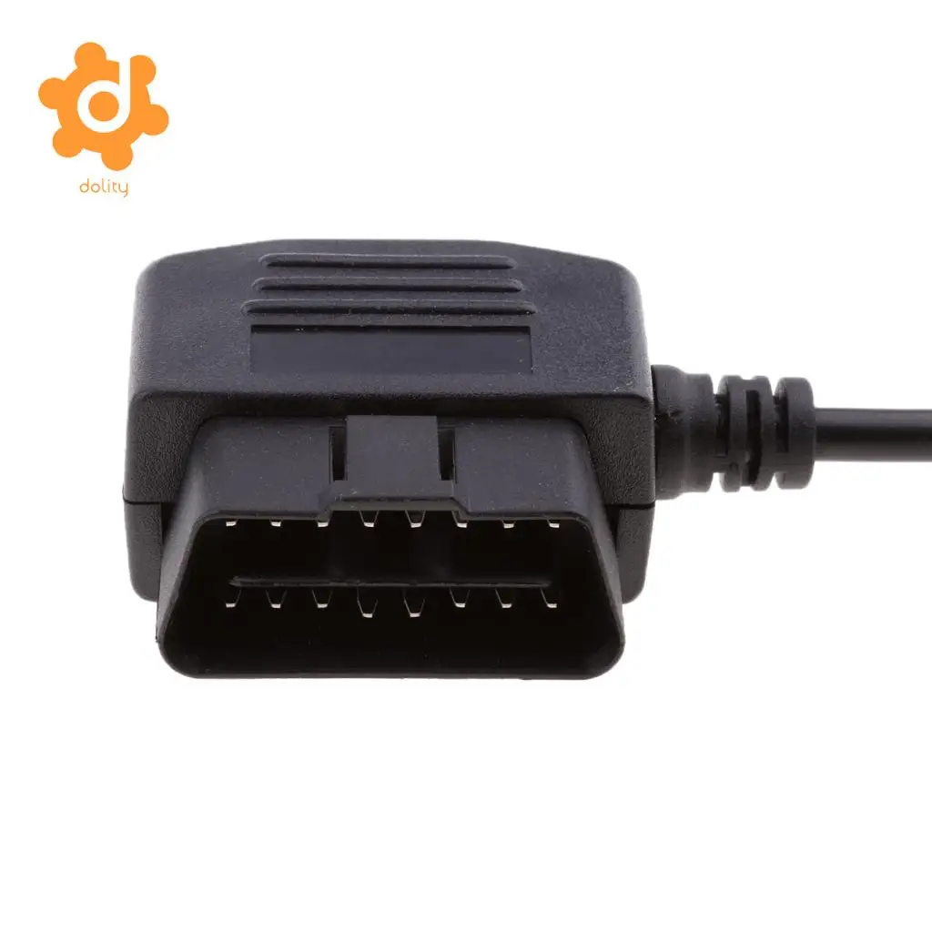 Dolity Универсальный Автомобильный OBD2 На 2 контактный GPS разъем питания адаптера