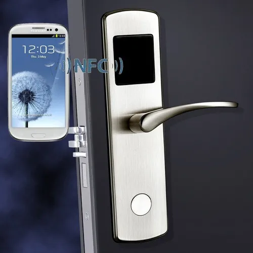 

Zinc Alloy Apartment Flat Office Condo Android NFC Smart Door Lock