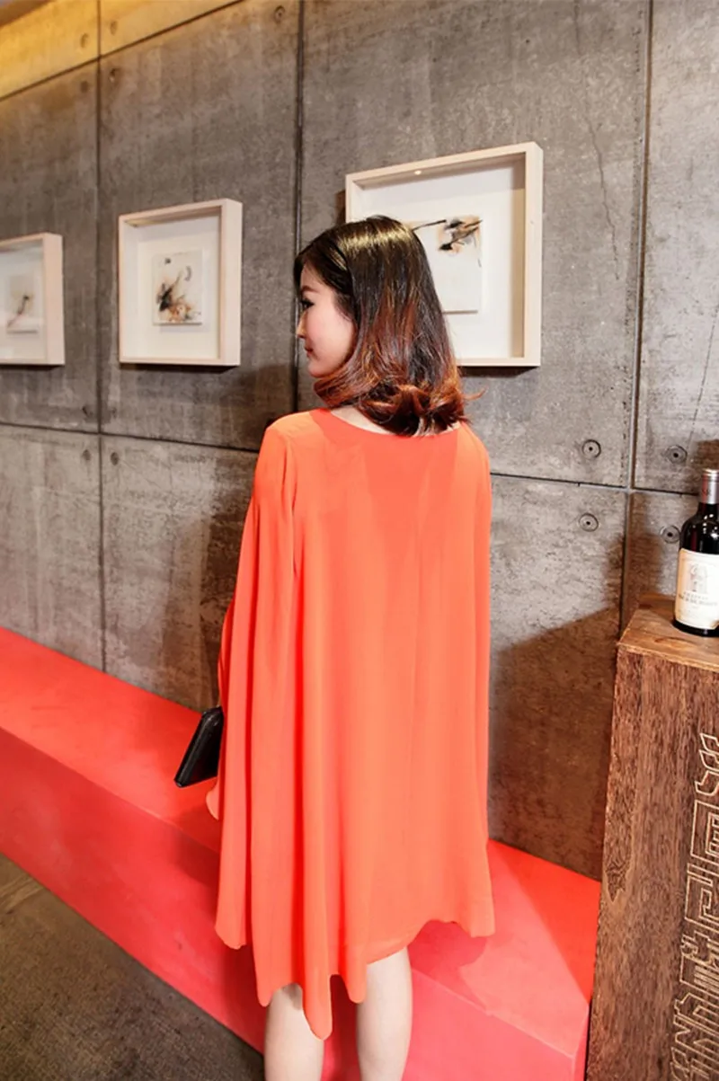 Женское платье большого размера, модное женское летнее вечернее платье vestidos, шифоновое платье для отдыха с оборками на рукавах, черное S-5xl 6xl