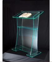 hot sale acrylic pulpit church designs custom acrylic podium logo customize