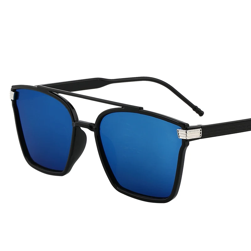 Модные Солнцезащитные Очки Мужчины Зеркало Вождение Зеркала Покрытие Черная