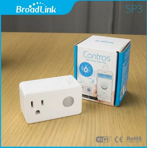 Broadlink SP3 ЕС/США мини ночник Wifi розетка смарт пульт дистанционного управления для