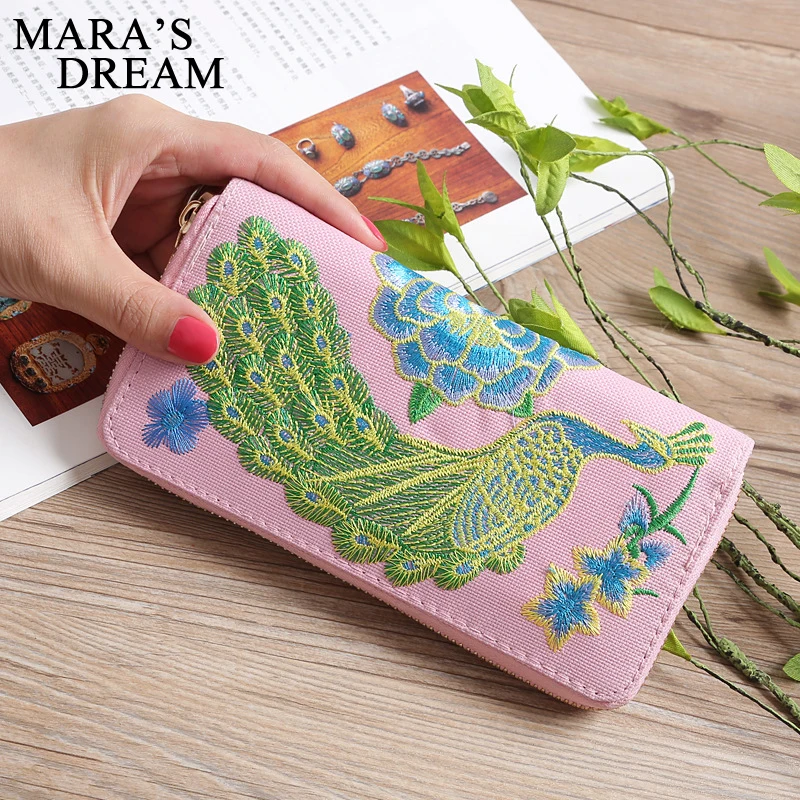 Женский кошелек Mara's Dream Длинный из искусственной кожи чехол женский складной с 3