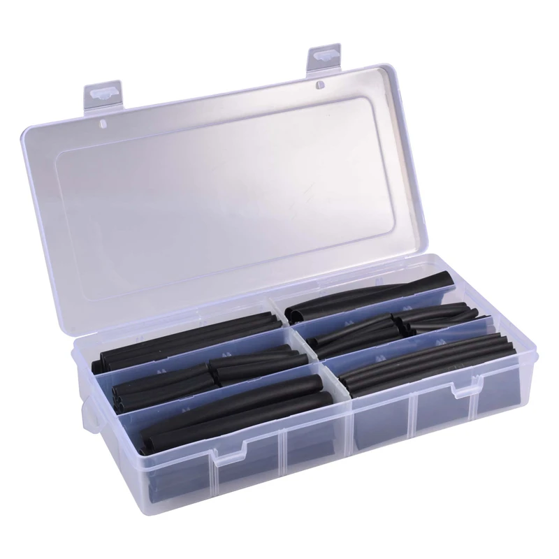 Комплект морских термоусадочных трубок с двойными стенками 142 шт. коэффициент