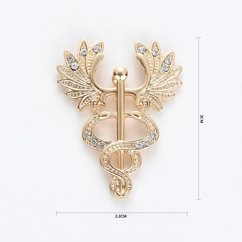 Модные броши Sceptre, женские медицинские ювелирные изделия, позолоченные, серебряные, с отворотом, металлические, рождественские украшения, заколки кристаллы, мужские аксессуары