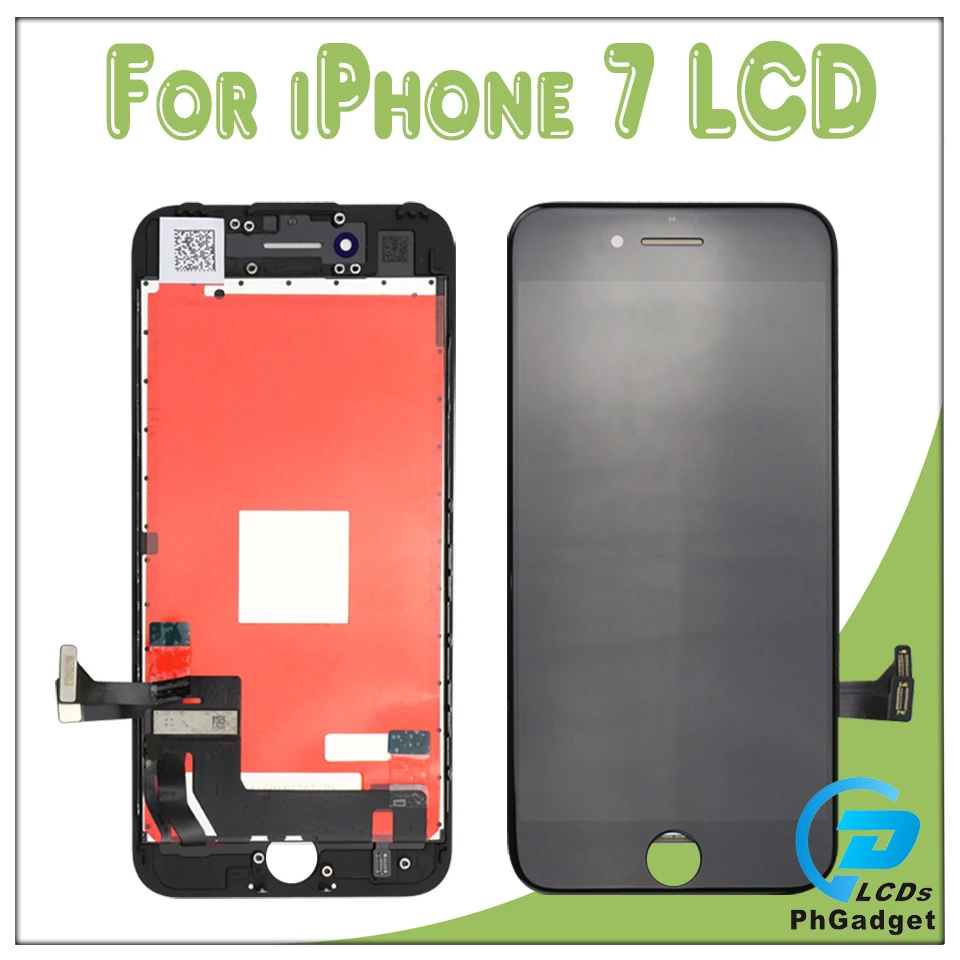 20 шт./партия сенсорный экран и ЖК-дисплей для iPhone 7 7G черный и белый лучшее качество Протестировано