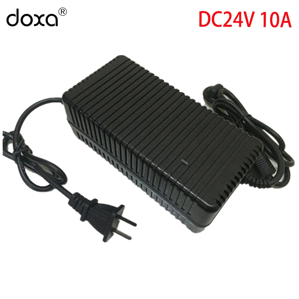 BLYN светодиодный Питание DC 24 В 10A 240 Вт CCTV Камера освещения Transformre PSU адаптер 5 мм x 2 1