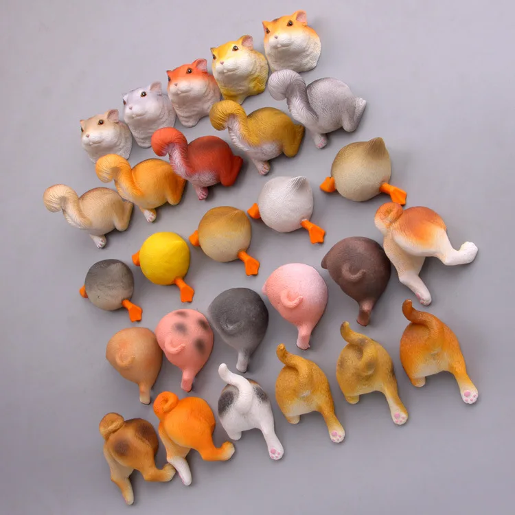 Детские игрушки теплая серия Реалистичная мультяшная кошка щенок белка голова