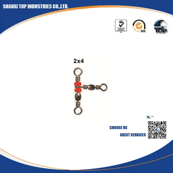 1000 шт торговля управление баррель тройной Вертлюги Стиль B 4*6|triple swivel|barrel swivelswivel