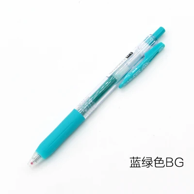 BG 1 шт 0,5 мм 20 цветов Япония Zebra Sarasa JJ15 нейтральная ручка для сока гелевая ручка цветной маркер школьные принадлежности - Color: BG