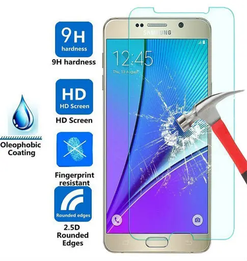 2.5D 9H Премиум Закаленное стекло пленка для Samsung A5 A3 2017 A10 A20 A30 A40 A50 A60 A20E A70 A80 A90 Galaxy