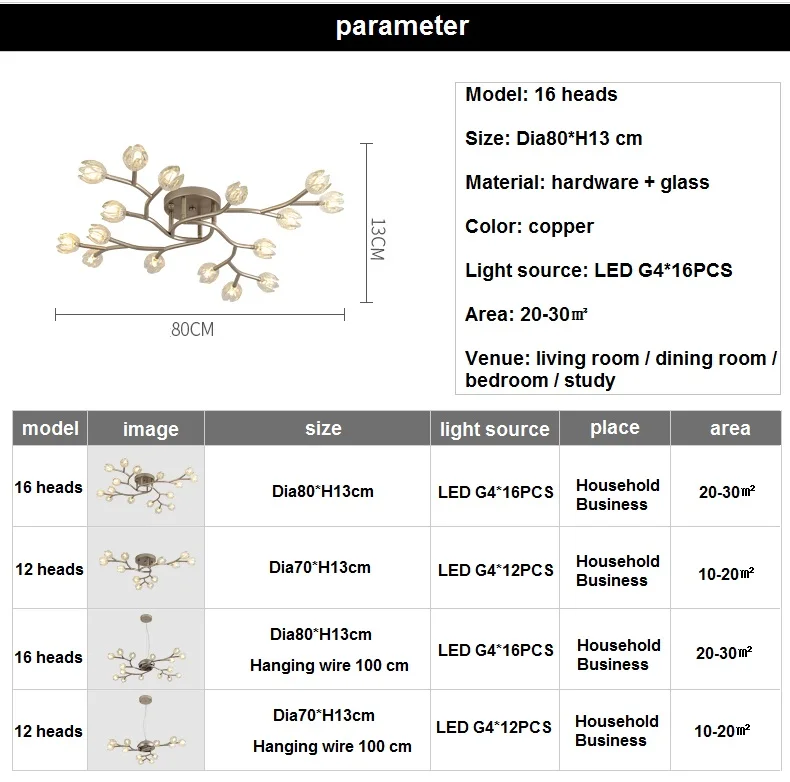 Скандинавские постсовременные потолочные светильники Led для ресторана гостиной