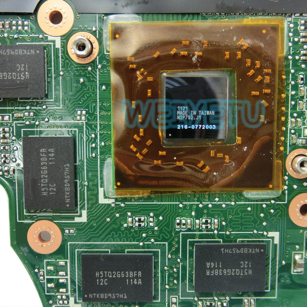 K42JA HD6570M 2 Гб материнская плата для ноутбука ASUS A42J K42J X42J A40J K42JR K42JP HM55 REV2.0 |