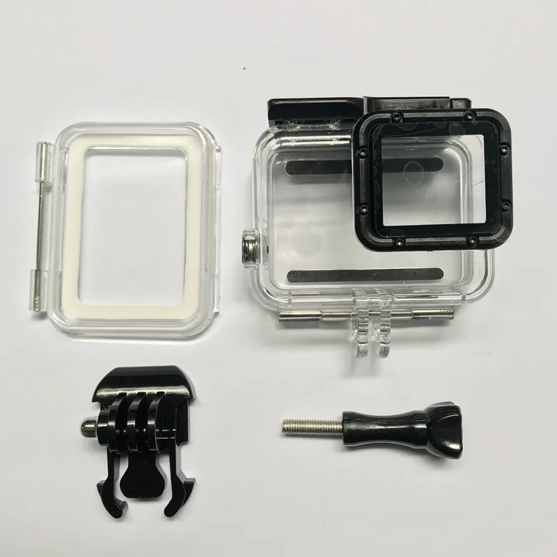 Водонепроницаемый корпус + аксессуары для GoPro Hero 7 защитный чехол дайвинга камеры