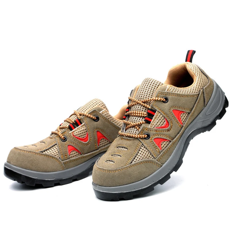 Страхование труда Удобная дышащая обувь для отдыха Рабочая анти прокол