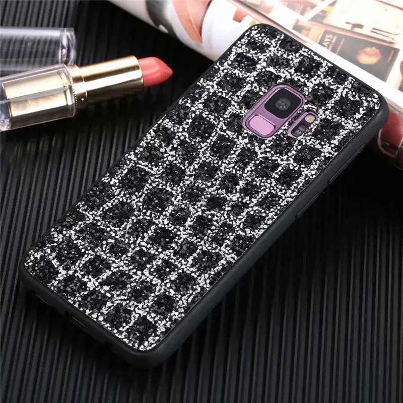 Для samsung Galaxy S9/S9 plus сочетание сетчатого материала мягкий пластиковый чехол с
