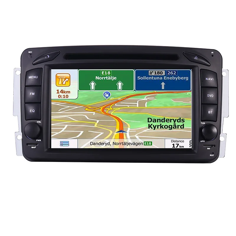 2din 7 дюймов Автомобильный dvd-плеер для Mercedes Benz CLK W209 W203 W208 W463 3g gps Bluetooth Радио стерео Автомобильная Мультимедийная система Navi