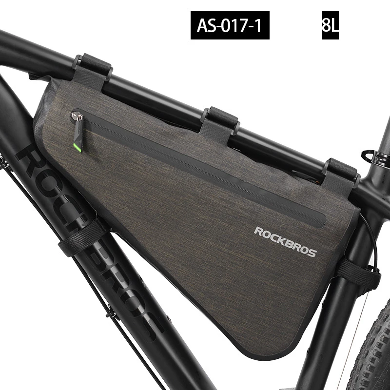 Треугольная велосипедная сумка водонепроницаемый вместительный чемодан для