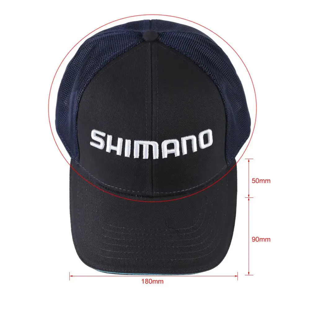 Новая Рыболовная Шапка SHIMANO черная уличная Солнцезащитная дышащая шапка с