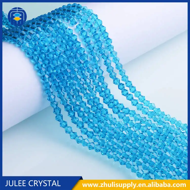 A3-C025 JuleeCrystal красный цвет бусины оптом 4 мм Хрустальные стеклянные Биконусы бусины для изготовления ювелирных изделий - Цвет: A3-C025