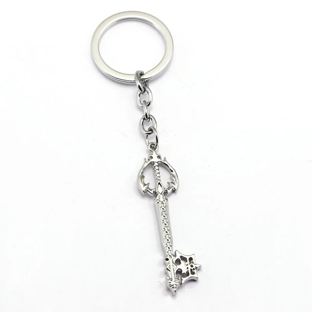 Kingdom сердце брелок игры Keyblade с брелком держателем для ключей кулон Chaveiro ювелирные