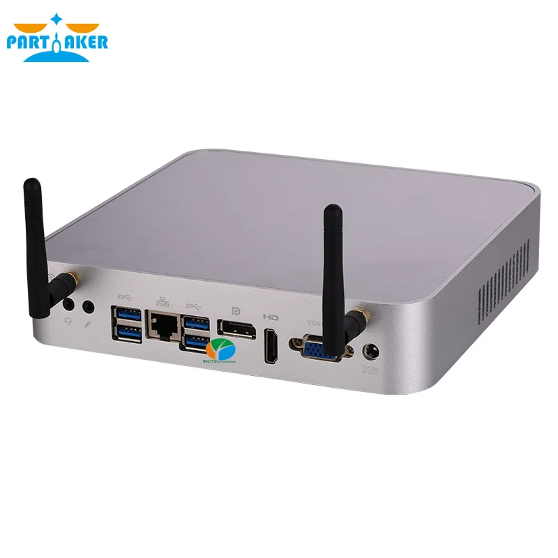 Intel Core i7 7700HQ Windows 10 Мини ПК Linux с DP VGA HDMI LAN 6 * USB DDR4 32 Гб RAM Max AC Wifi компьютер|Мини ПК| |