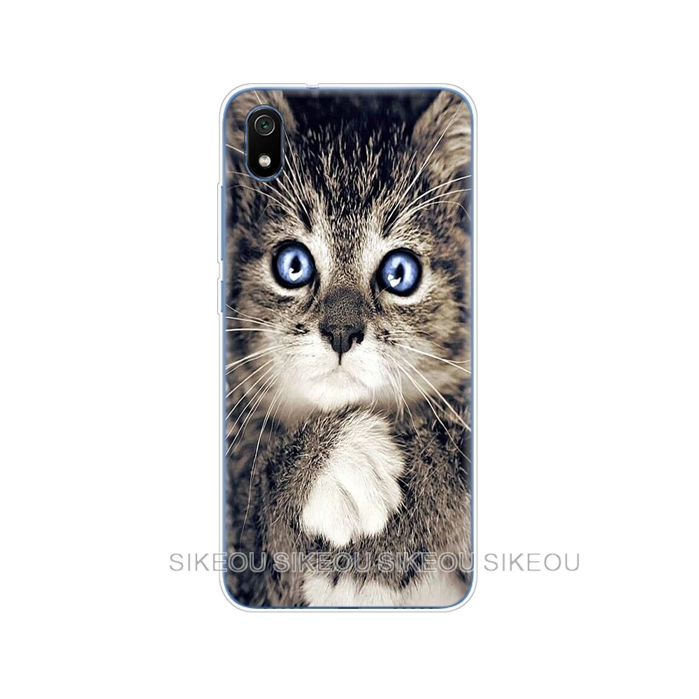 Силиконовый чехол для xiaomi redmi 7a, чехол s, полная защита, мягкая задняя крышка из ТПУ для redmi 7 a, бампер hongmi 7a, чехол для телефона - Color: 34594