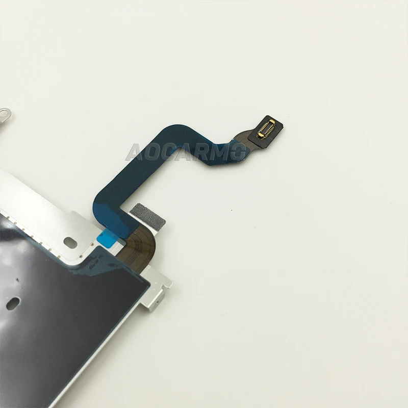 ЖК-экран Aocarmo для iPhone 6 теплозащитная металлическая задняя панель + гибкий кабель